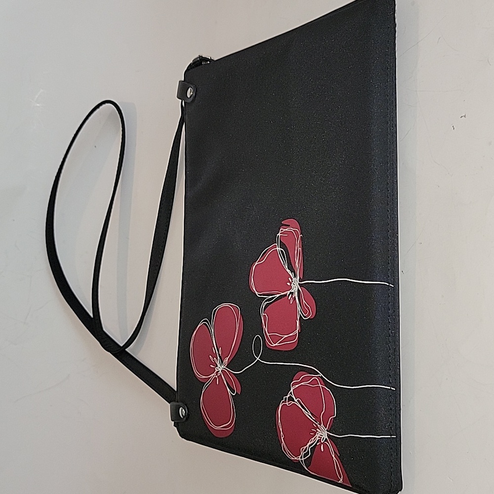 Allant Sofia Black Eclutch Padded Microfiber Lapt… - image 1